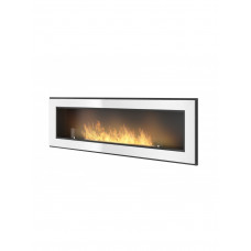 Биокамин Simple Fire FRAME 1500 Белый со стеклом