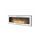 Биокамин Simple Fire FRAME 1500 Белый со стеклом