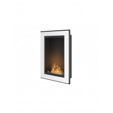 Биокамин Simple Fire FRAME 550 Белый со стеклом