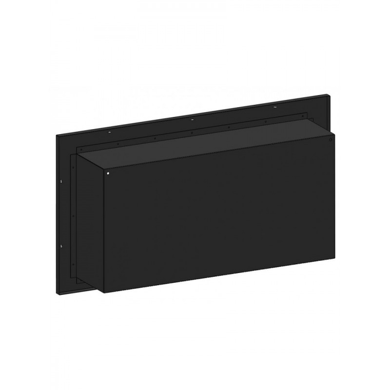 Биокамин Simple Fire FRAME 900 Inox со стеклом