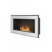 Біокамін Simple Fire FRAME 900 Білий зі склом