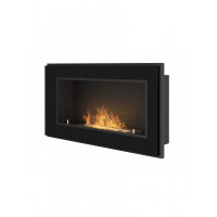 Биокамин Simple Fire FRAME 900 Черный со стеклом