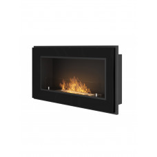 Биокамин Simple Fire FRAME 900 Черный со стеклом