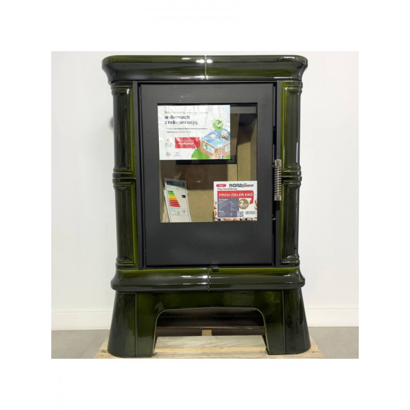 Изразцовая печь Nordflam FROVI Green
