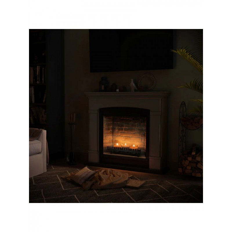 Каминокомплект Tagu HELMI ZenFlame серый