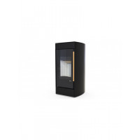 Стальная печь Defro Home HYDROFIRE Черная