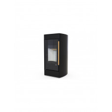Стальная печь Defro Home HYDROFIRE Черная