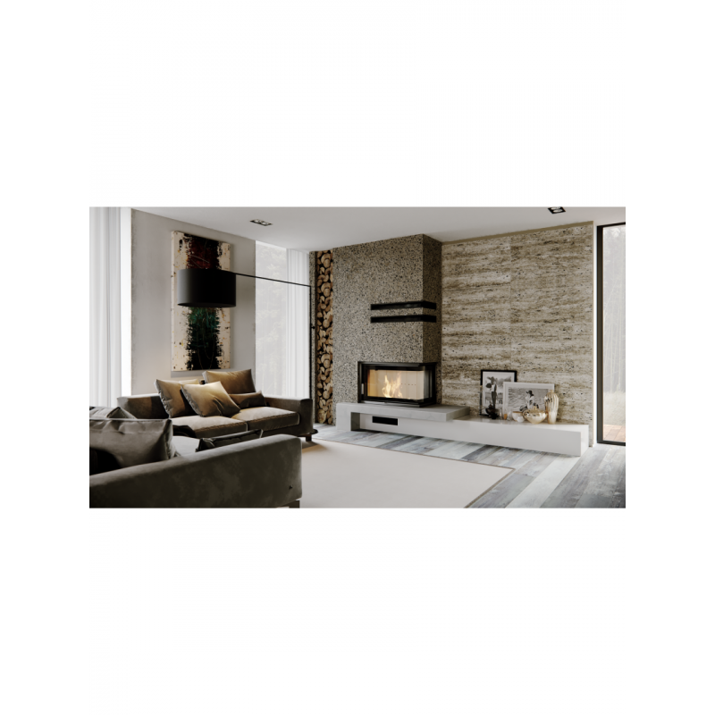 Камінна топка Defro Home INTRA SM BP MINI (чорний шамот)