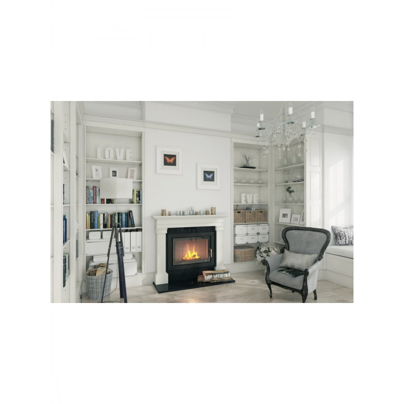 Каминная топка Defro Home INTRA SM (черный шамот)