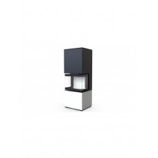 Каминная топка Defro Home INTRA XSM C ver. COMPACT 1 Белая