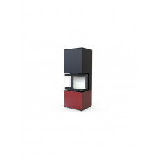Каминная топка Defro Home INTRA XSM C ver. COMPACT 1 Красная
