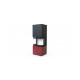 Камінна топка Defro Home INTRA XSM C ver. COMPACT 1 Червона