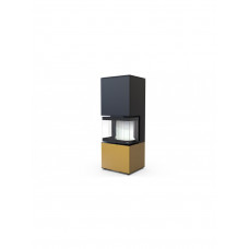 Каминная топка Defro Home INTRA XSM C ver. COMPACT 1 Золотая