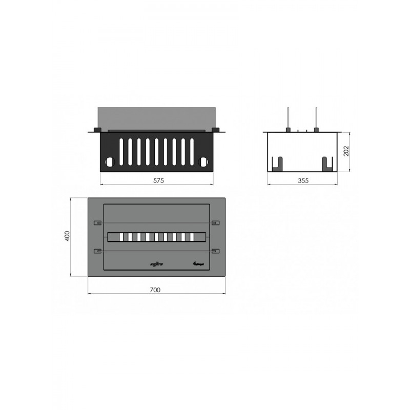Паровой камин Infire INVAPO INSERT 700