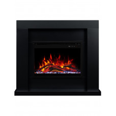Каминокомплект AFLAMO JOLO Черный + 3D 60x60