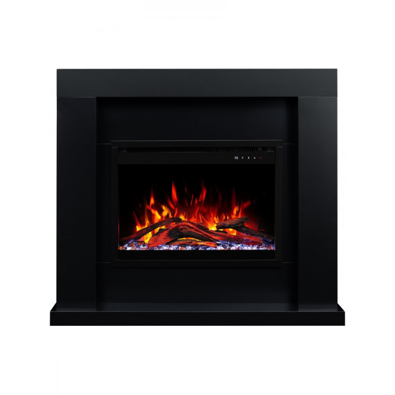 Каминокомплект AFLAMO JOLO Черный + 3D 60x60
