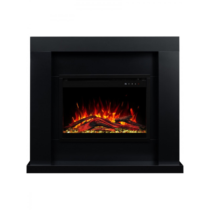 Каминокомплект AFLAMO JOLO Черный + 3D 60x60