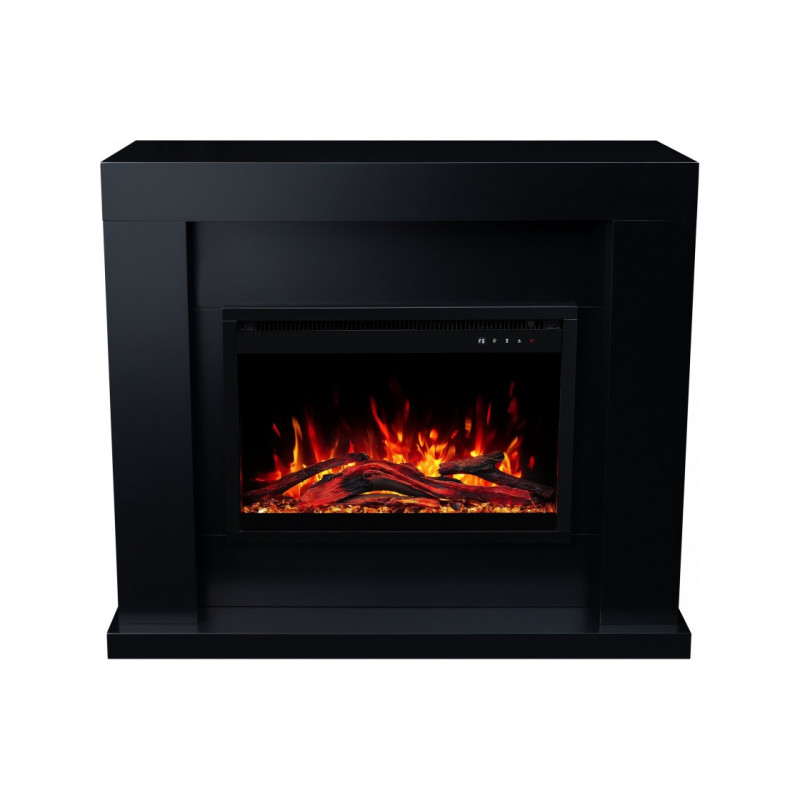 Каминокомплект AFLAMO JOLO Черный + 3D 60x60
