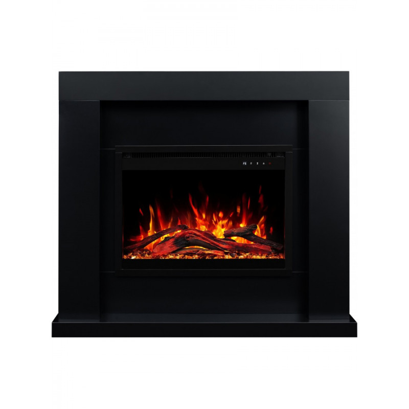 Каминокомплект AFLAMO JOLO Черный + 3D 60x60