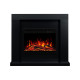Каминокомплект AFLAMO JOLO Черный + 3D 60x60