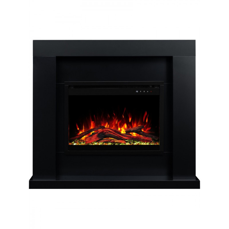 Каминокомплект AFLAMO JOLO Черный + 3D 60x60
