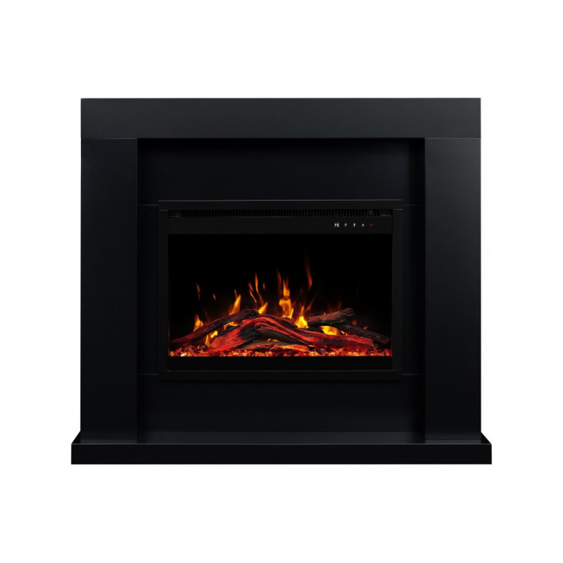 Каминокомплект AFLAMO JOLO Черный + 3D 60x60