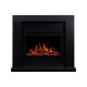Каминокомплект AFLAMO JOLO Черный + 3D 60x60