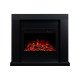 Каминокомплект AFLAMO JOLO Черный + 3D 60x60