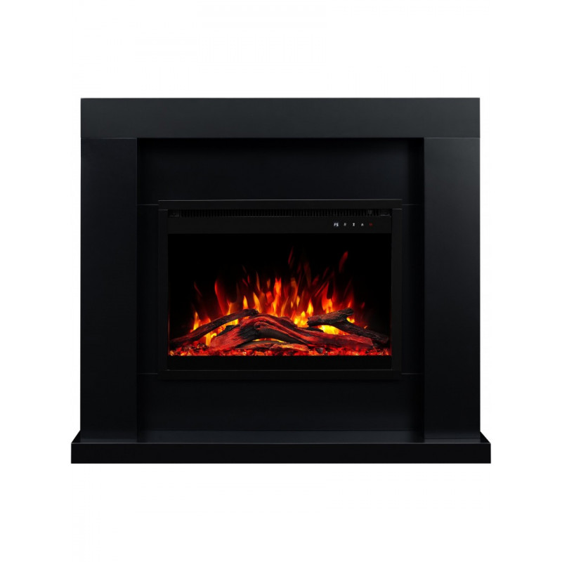Каминокомплект AFLAMO JOLO Черный + 3D 60x60