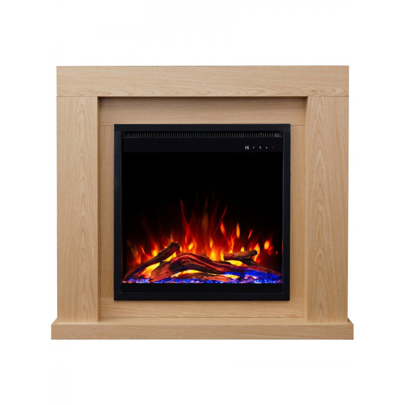 Каминокомплект AFLAMO JOLO Дуб + 3D 60x60
