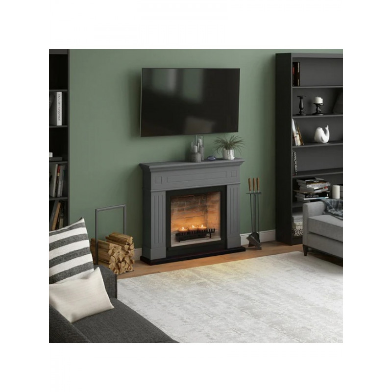 Каминокомплект Tagu LARSEN ZenFlame серый