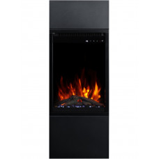 Каминокомплект ALFAMO MILOS 40 Черный + 3D 60х40