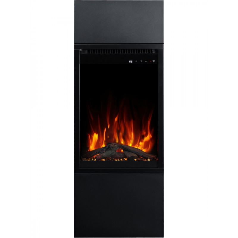 Каминокомплект ALFAMO MILOS 40 Черный + 3D 60х40