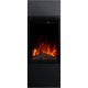 Каминокомплект ALFAMO MILOS 40 Черный + 3D 60х40