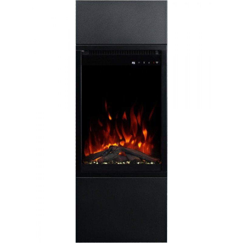 Каминокомплект ALFAMO MILOS 40 Черный + 3D 60х40