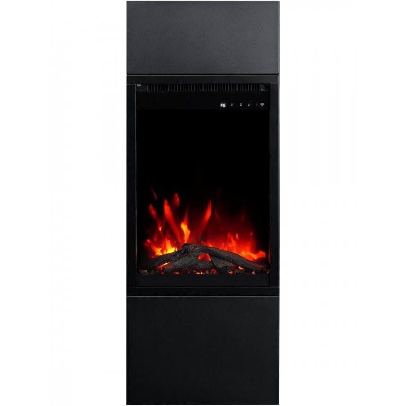Каминокомплект ALFAMO MILOS 40 Черный + 3D 60х40