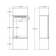 Каминокомплект ALFAMO MILOS 40 Черный + 3D 60х40
