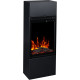 Каминокомплект ALFAMO MILOS 40 Черный + 3D 60х40