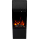 Каминокомплект ALFAMO MILOS 40 Черный + 3D 60х40