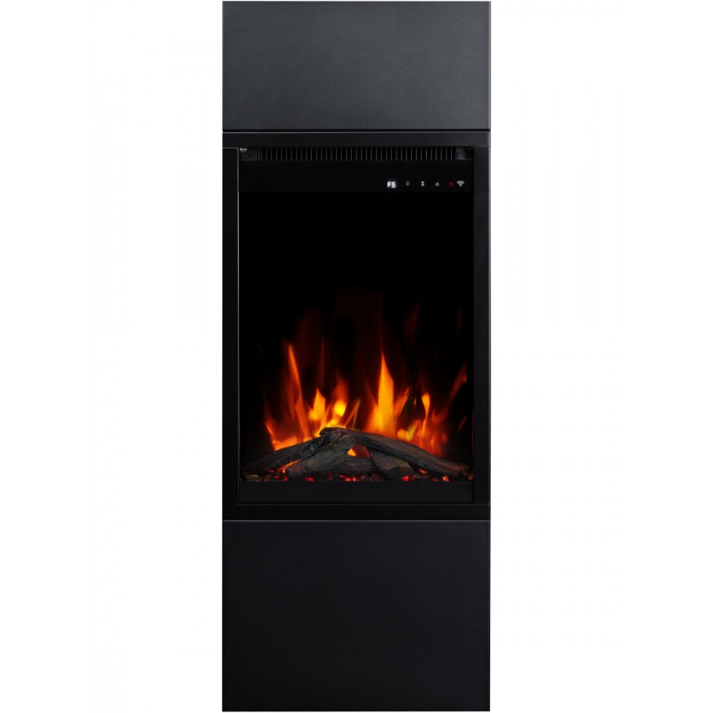 Каминокомплект ALFAMO MILOS 40 Черный + 3D 60х40