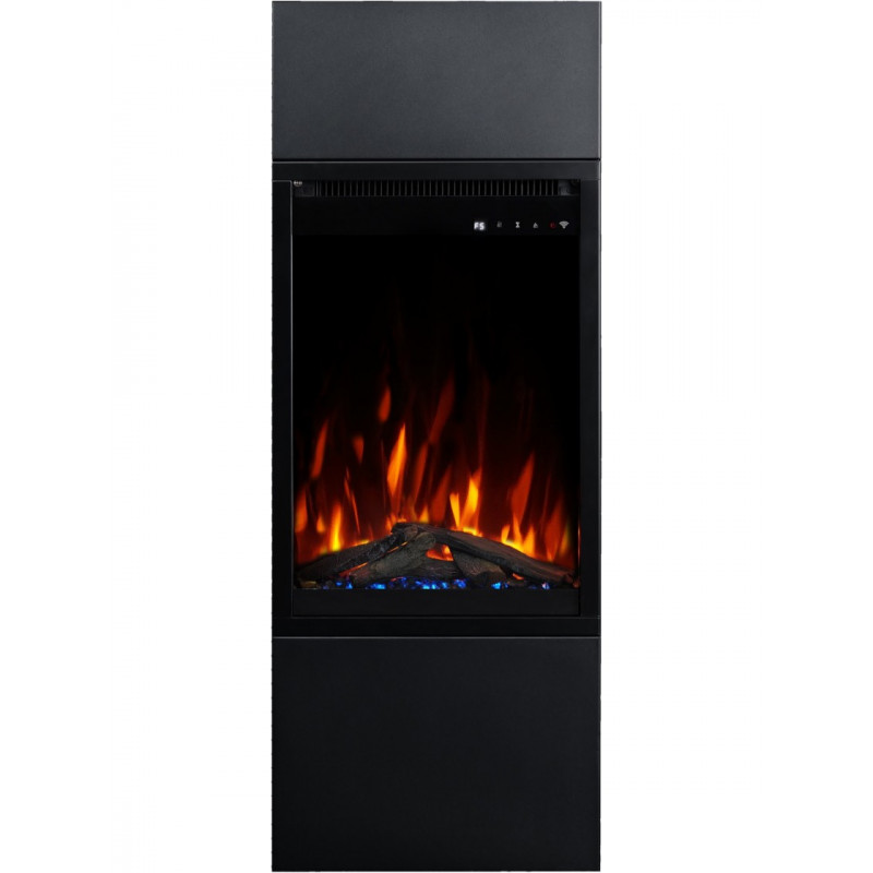 Каминокомплект ALFAMO MILOS 40 Черный + 3D 60х40