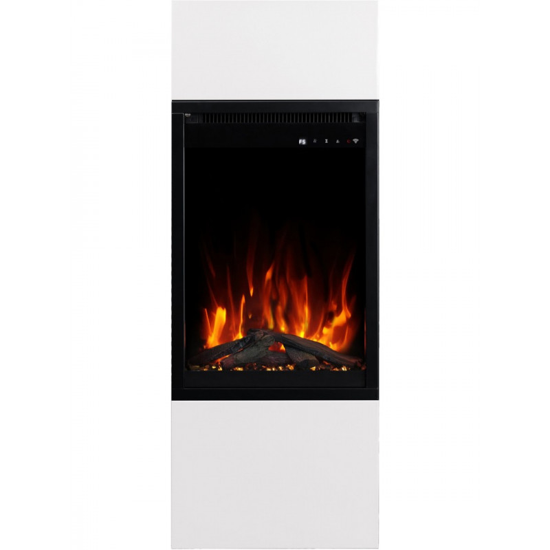 Каминокомплект ALFAMO MILOS 40 Белый + 3D 60х40
