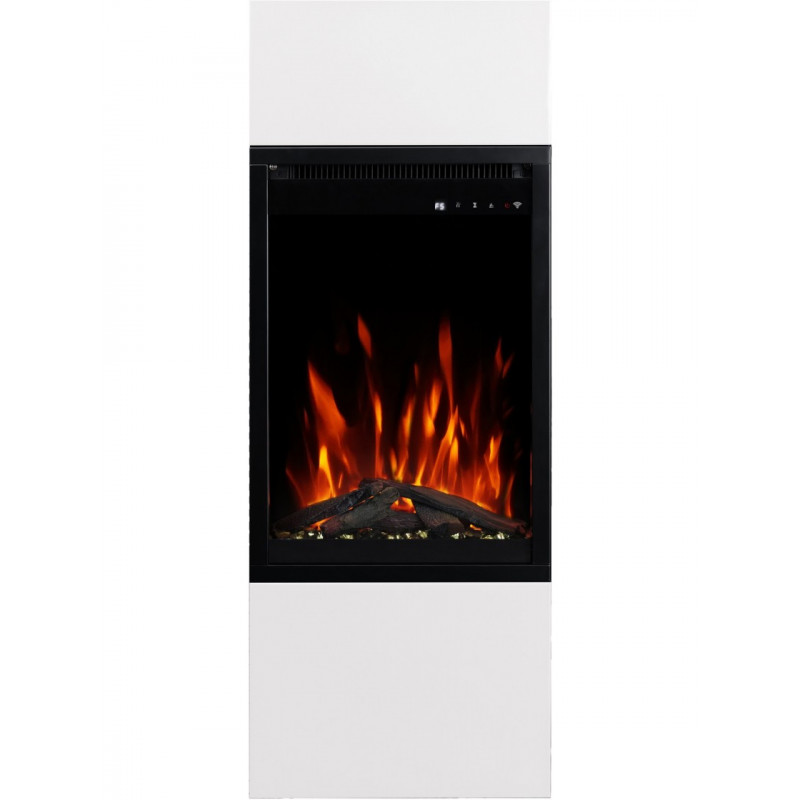 Каминокомплект ALFAMO MILOS 40 Белый + 3D 60х40