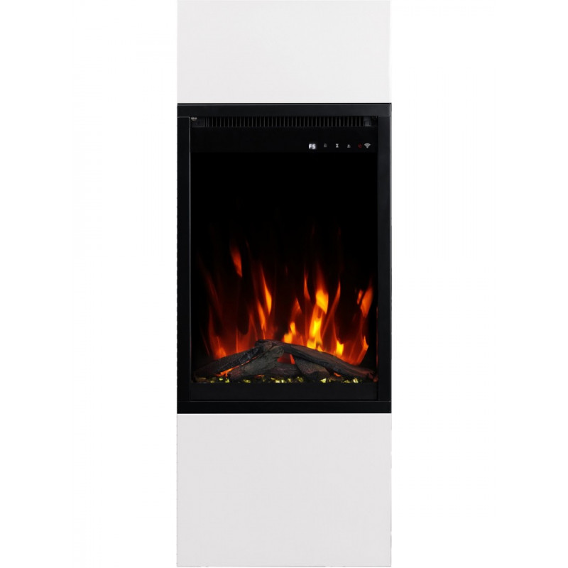 Каминокомплект ALFAMO MILOS 40 Белый + 3D 60х40