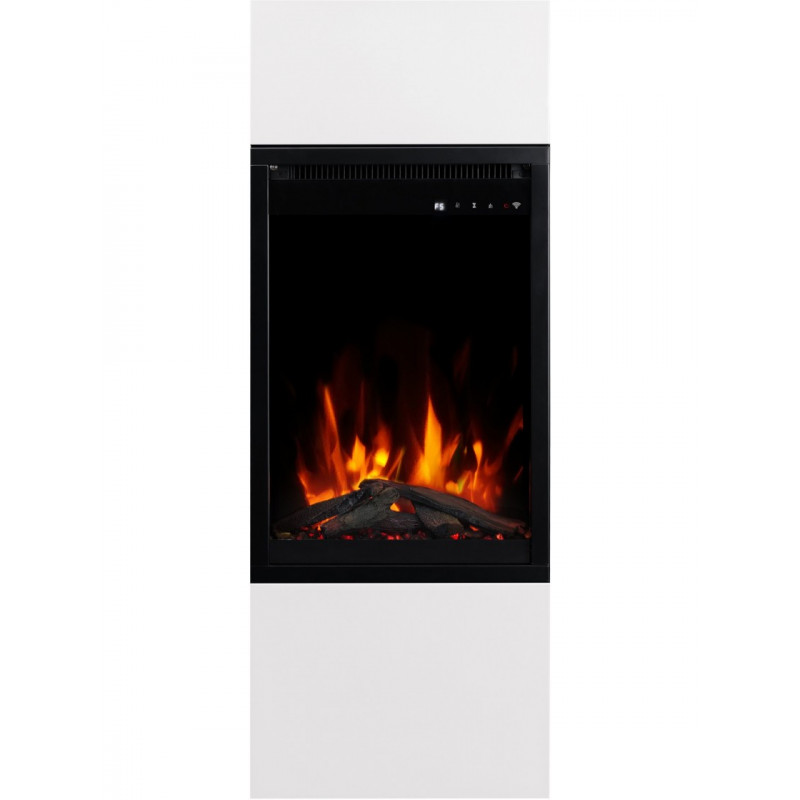 Каминокомплект ALFAMO MILOS 40 Белый + 3D 60х40