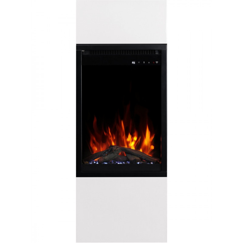 Каминокомплект ALFAMO MILOS 40 Белый + 3D 60х40