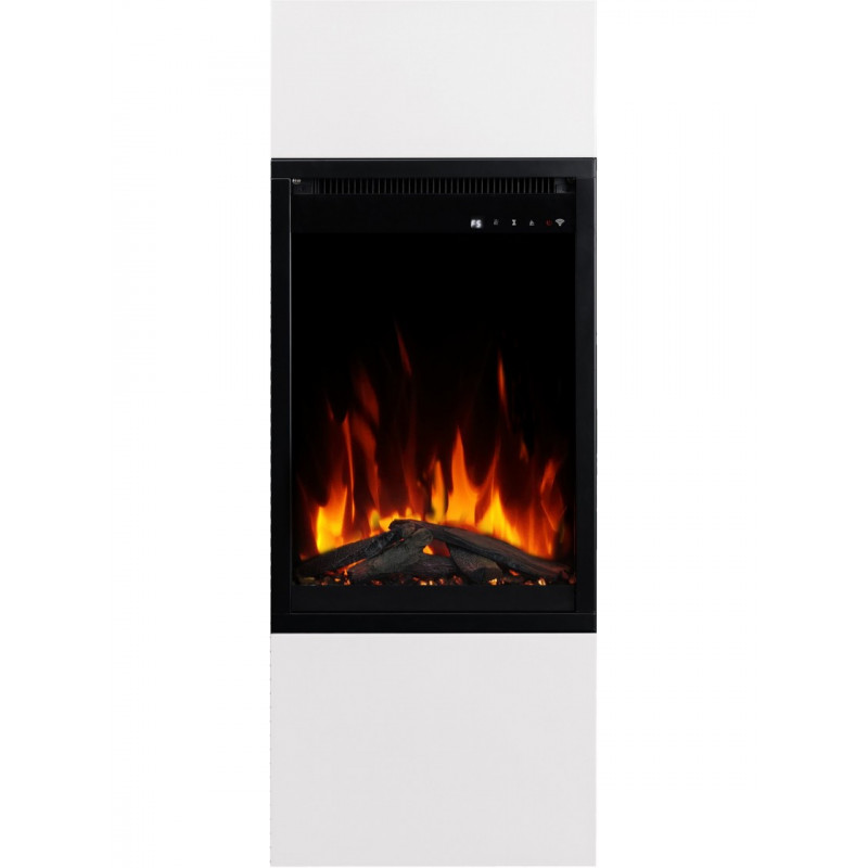 Каминокомплект ALFAMO MILOS 40 Белый + 3D 60х40