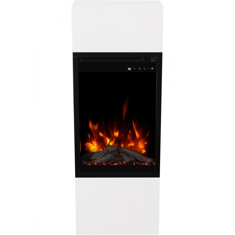 Каминокомплект ALFAMO MILOS 40 Белый + 3D 60х40