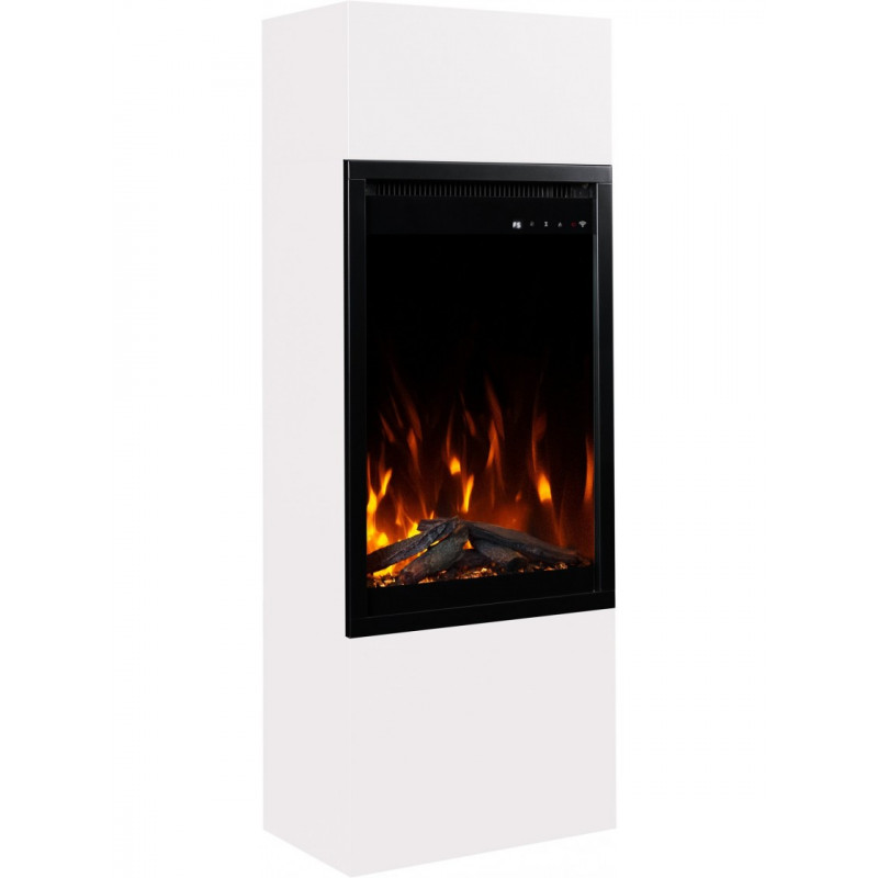 Каминокомплект ALFAMO MILOS 40 Белый + 3D 60х40
