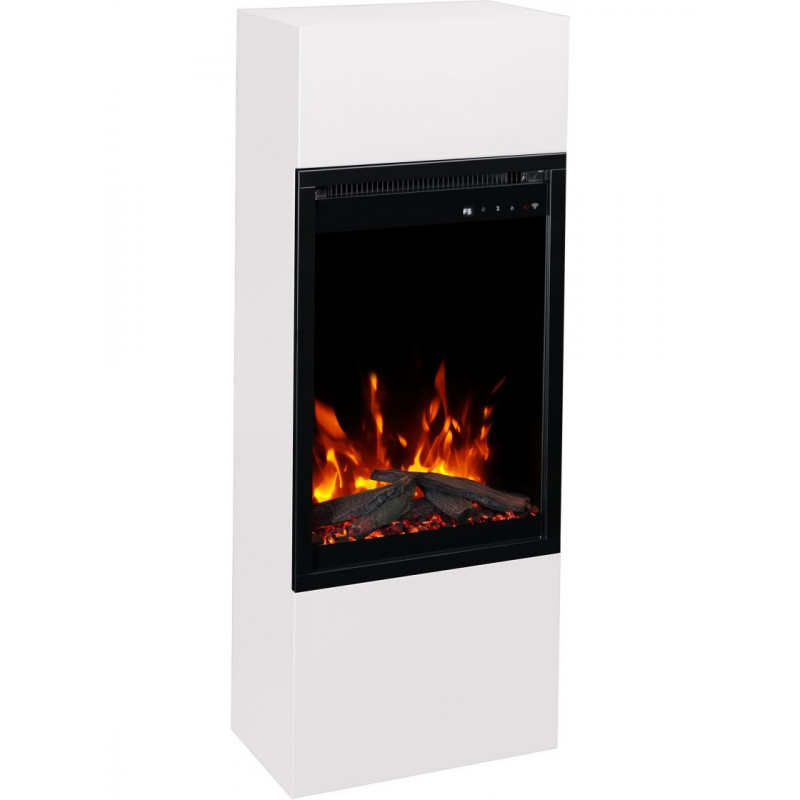 Каминокомплект ALFAMO MILOS 40 Белый + 3D 60х40